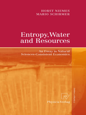cover image of Entropy, Water and Resources